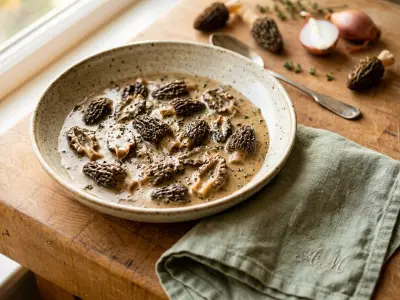 Recette Sauce aux Morilles