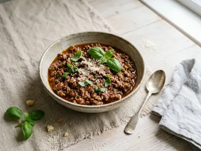 Recette Bolognese sauce