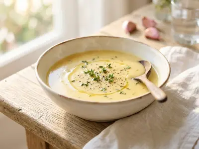 Recette Soupe à l'ail