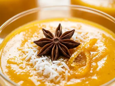 Recette Soupe de mangues épicée