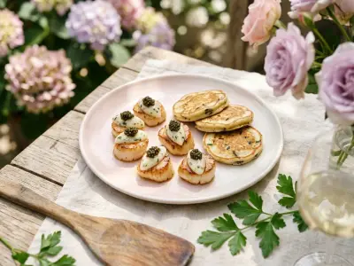 Recette Saint-Jacques au caviar d'Aquitaine