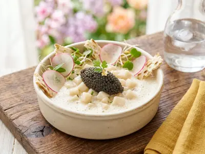 Recette St jacques au caviar d'Aquitaine