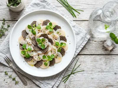 Recette St Jacques et truffes