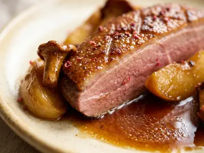 Recette Steaks de canard à l'os