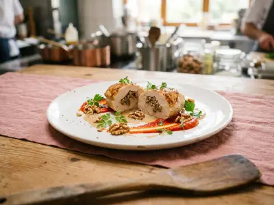 Recette Suprême de volaille aux noix