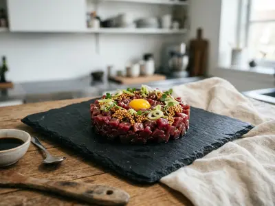 Recette Tartare de cheval aux saveurs nippones