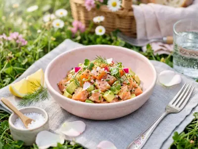 Recette Tartare de saumon