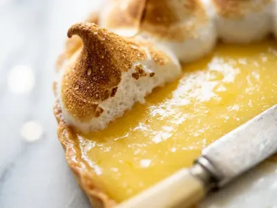 Recette Tarte au citron meringuée