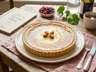 Recette Tarte au fromage blanc