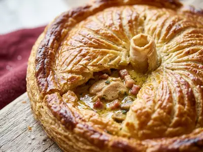 Recette Tarte au poulet