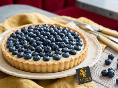 Recette Tarte aux myrtilles