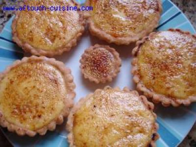 Recette tartelettes à la crème brûlée