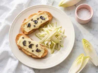 Recette Tartines de Comté et brisures de truffes