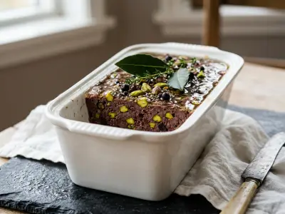 Recette Terrine de sanglier pistachée