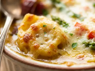 Recette Tortellinis en gratin