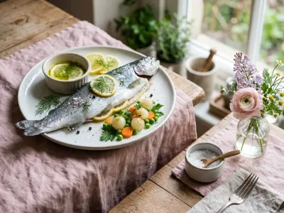 Recette Truite au bleu