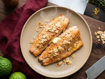Recette Pan-Seared River Trout with Almonds