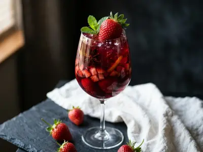 Recette Strawberry Tulip