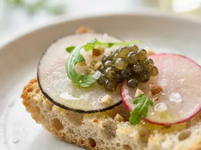 Recette Une mise en bouche au citron caviar
