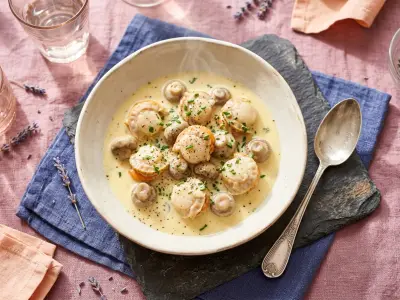 Recette Vanets et petits paris en crème de jurançon