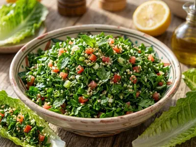 Recette Authentic Lebanese Tabbouleh