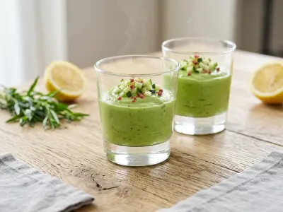 Recette Verrine concombre et avocat