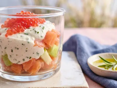 Recette Verrines de Noel