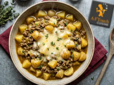 Recette Viande hachée et pommes de terre