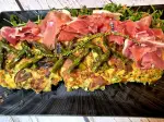 Photo recette Omelette aux asperges vertes et shiitakés