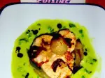 Photo recette Blancs de poulets rôtis et courgettes