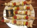 Turkey Skewers, quick and easy