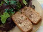 Cake châtaigne, roquefort et figues, idéal en famille