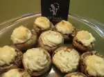Champignons garnis gratinés, rapides et faciles