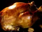 Photo recette Chapon rôti basse température