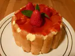 Photo recette Charlotte aux fraises