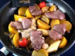 Roasted Stuffed Duck Hearts, quick and easy