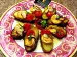Photo recipe Roasted Prawns and Ré Potatoes