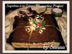 Gâteau suprême à la crème mousseline praliné, gourmand et savoureux