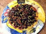 Photo recette Gratin de mûres sauvages,cédrat et poudre de noisettes.