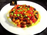 Soissons Bean Quiche with Southern Flavors, crispy and golden