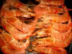Photo recette Le poulet aux gambas