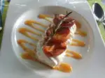 Abricots Chantilly romarin, express à préparer