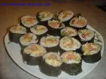 Vegetarian Maki Rolls, easy to make