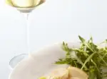 Photo recette Noix de Saint-Jacques vinaigrette crémeuse à la mangue et romarin