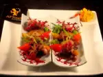 Photo recette Petits poulpes et st jacques en poivronade