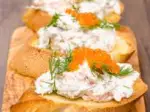 Rillettes de saumon, fondantes et fumées