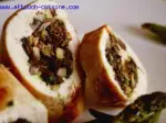 Photo recipe Chicken and mushroom rolls