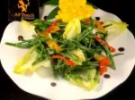 Photo recette Salade de salicornes endives et poivrons confits