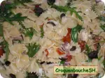 Photo recipe Pasta salad with ham and mozzarella