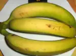 Sifflets de banane croustillants, léger et parfumé